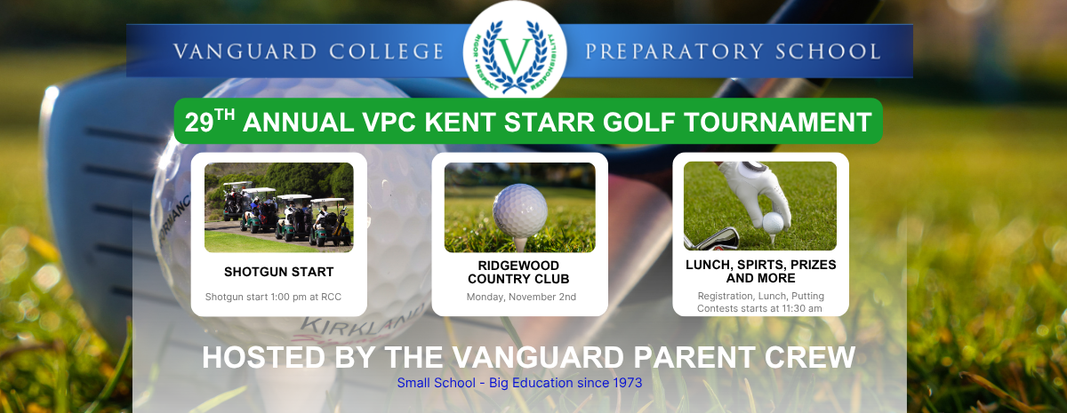 Vanguard Parent Crew 29th Annual Golf Tournament