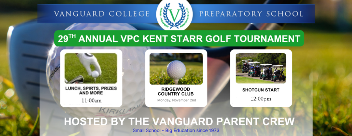 Vanguard Parent Crew 29th Annual Golf Tournament